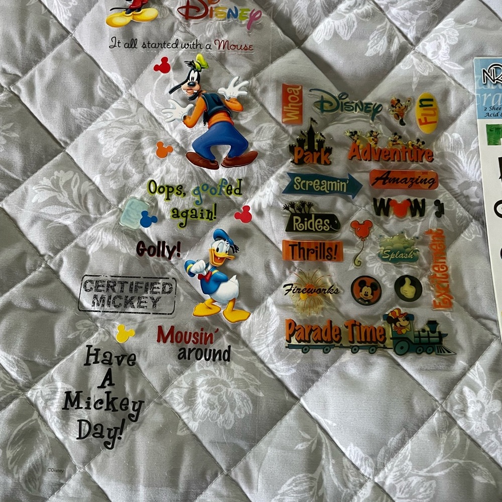 Extra Large Variety of Scrapbook Stickers